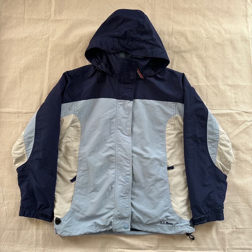 Vintage LL Bean 3 in 1 Jacket Hooded with Removable Fleece Womens Small